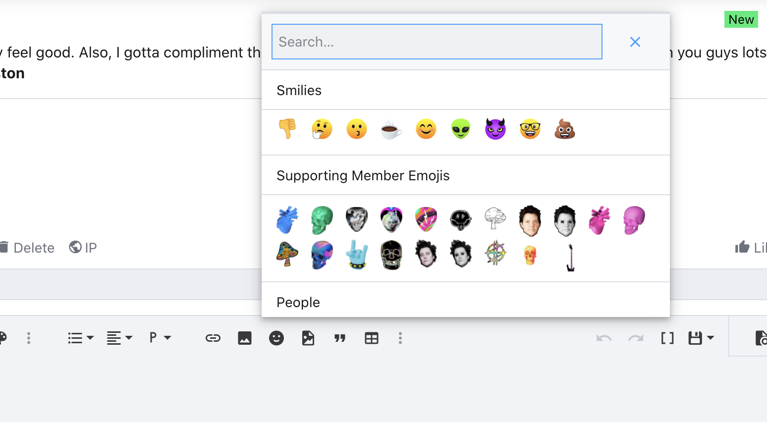  Preview of Emoji being used on  gaming.audent.io 